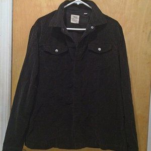 Uniqlo Black Velvet Shirt